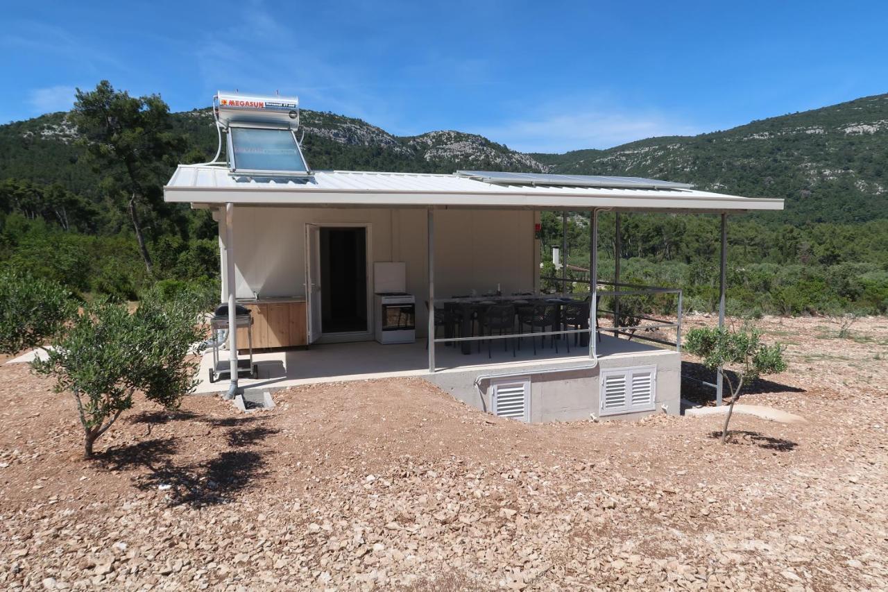 Villa Robinson Olive Tree Huts Čara Exterior foto